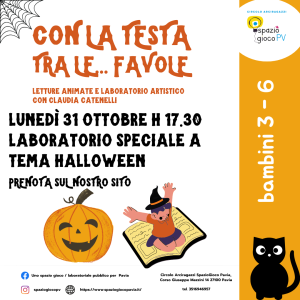 Laboratorio Con la testa tra le favole - Special Halloween